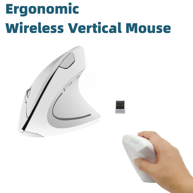 Ergonomic Mouse Vertical - 2.4G Vertical Wireless Ergonomic Mouse, Computer