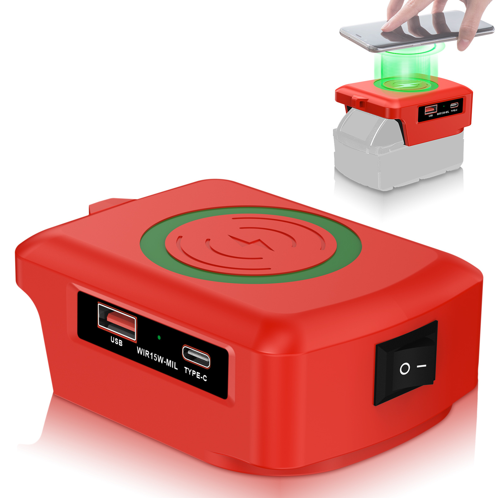 Docking Station Usb C - Emergency Charging for Power Outage 15W