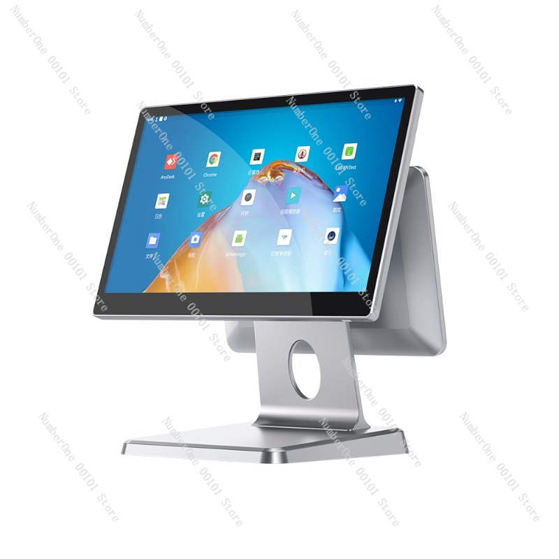 Pos Terminal Android - 15.6 Inch Android Dual Screen POS