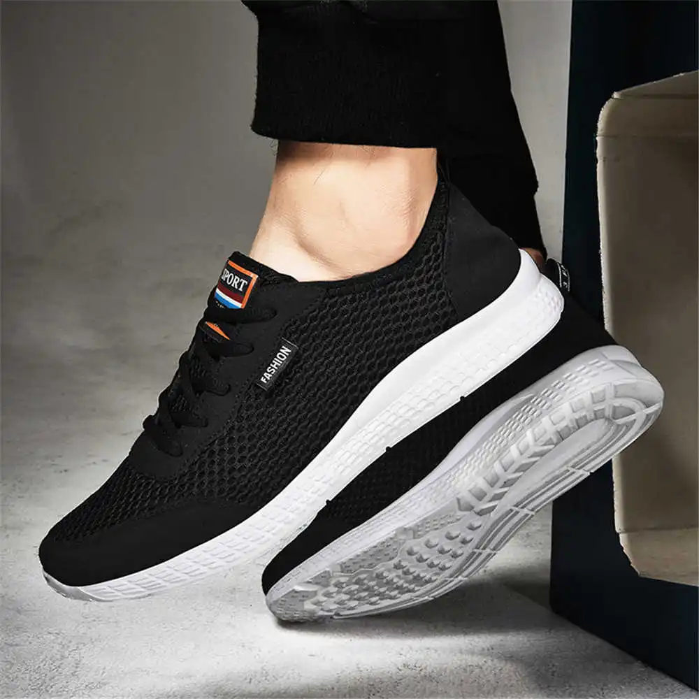 Tech Office Outfits Men - 35-46 Breathable Light Blue Sneakers Men