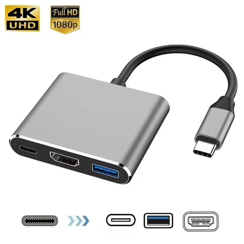 3 IN 1 USB PD HDMI Docking Sta - огляд і ціна Docking Station Usb C