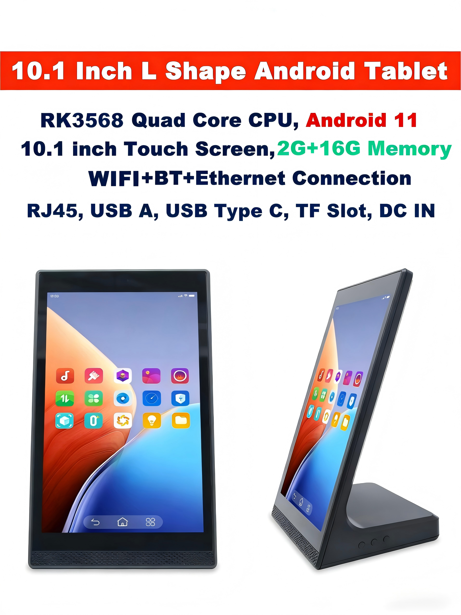 Android 11 Vertical Screen Men - огляд і ціна Pos Terminal Android