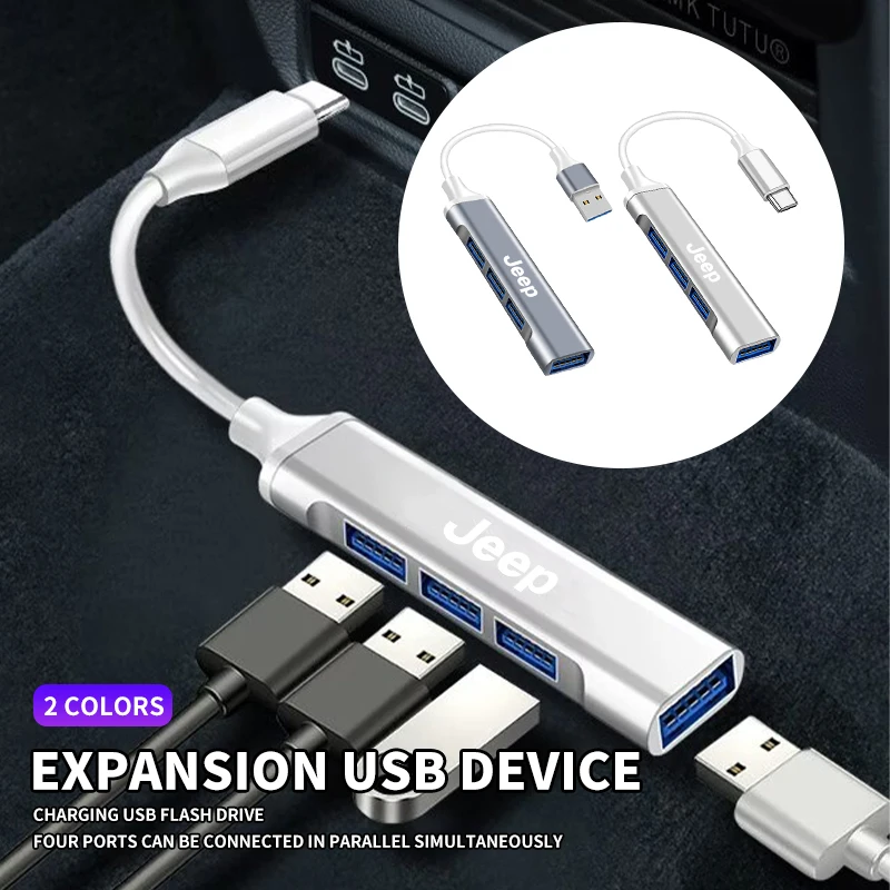 Car USB Hub Splitter Docking S - огляд і ціна Docking Station Usb C