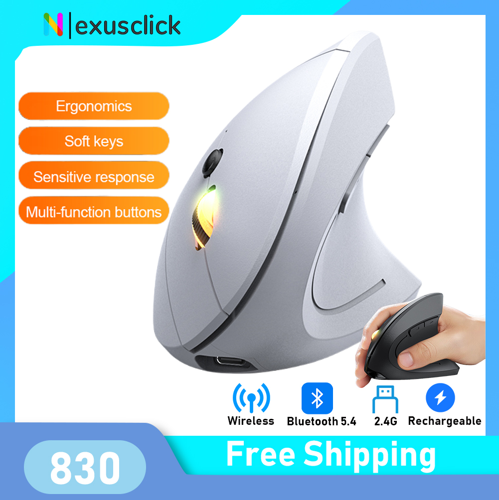 2.4GHz Bluetooth Wireless Mous - огляд і ціна Ergonomic Mouse Vertical