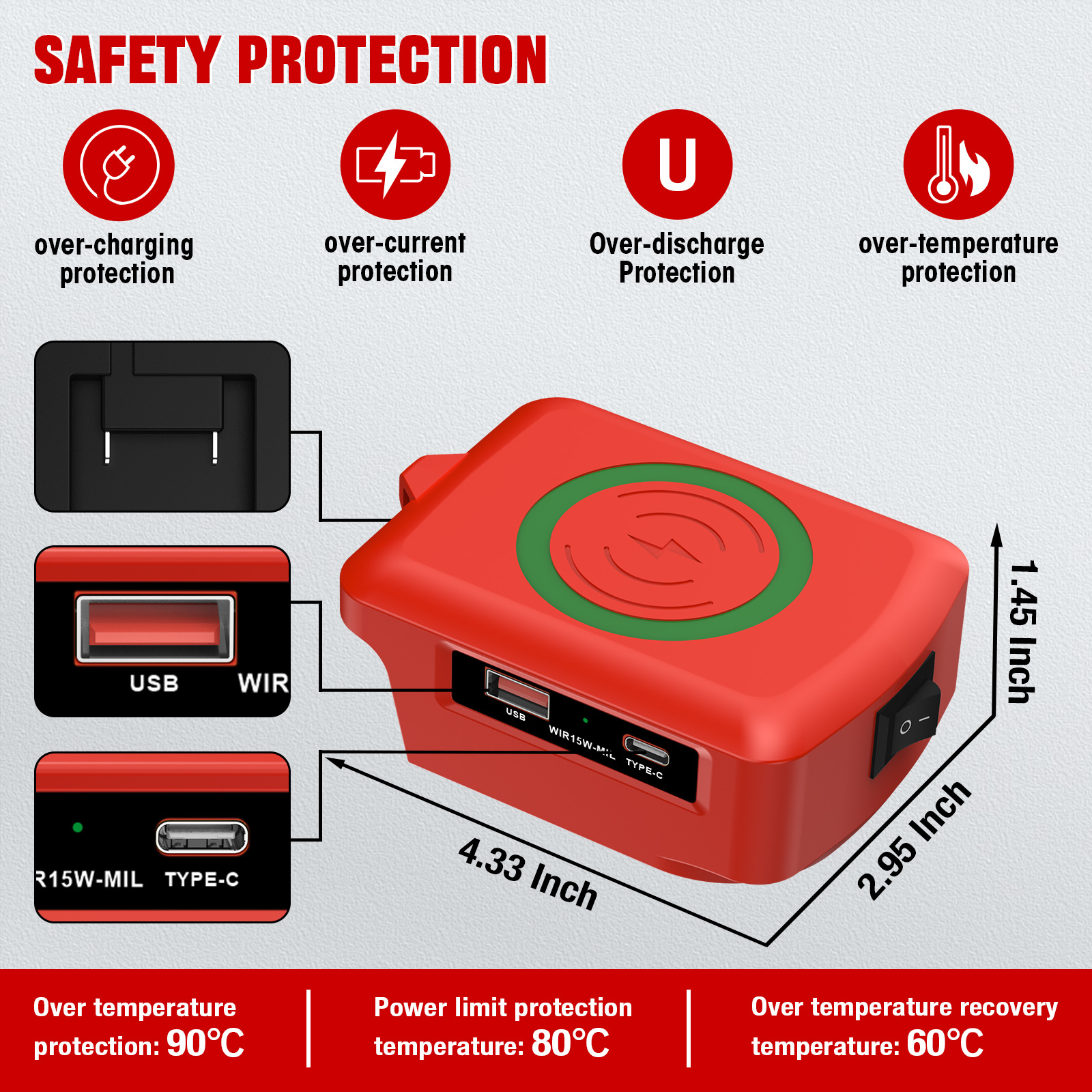 Emergency Charging for Power O - огляд і ціна Docking Station Usb C