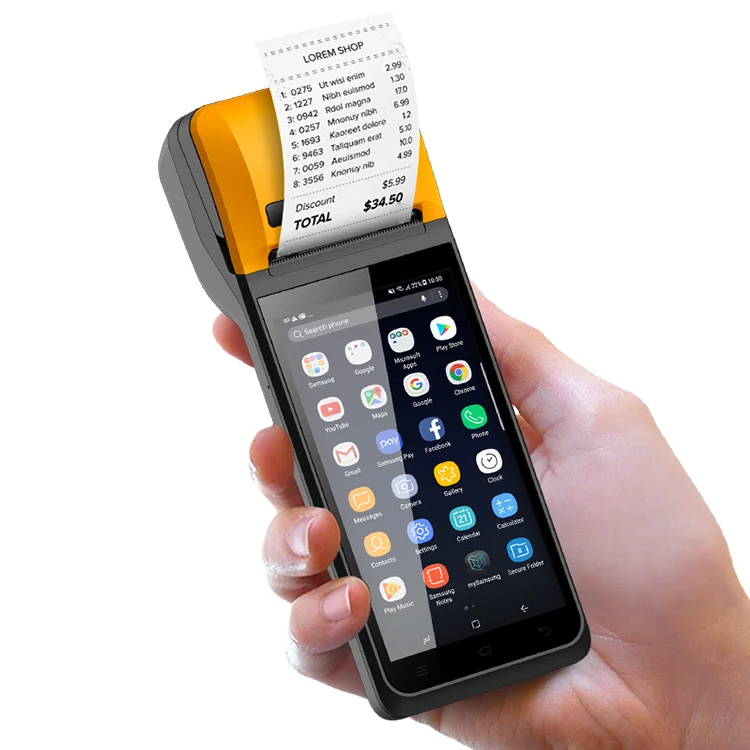 Mobile Payment Machine Portabl - огляд і ціна Pos Terminal Android