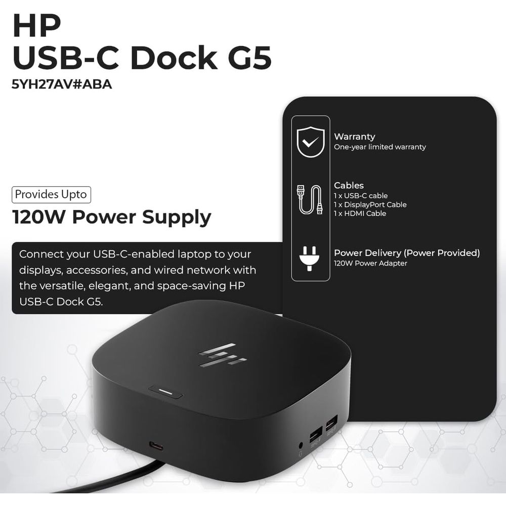 Docking Station with 120W Char - огляд і ціна Docking Station Usb C