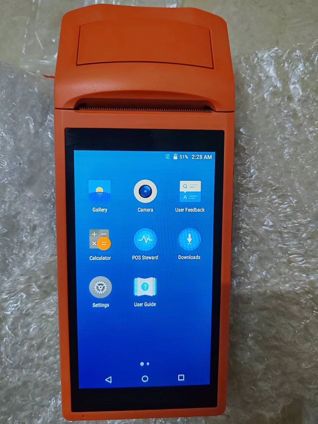 USED V1 Android 5.1 WCDMA 3G P - огляд і ціна Pos Terminal Android
