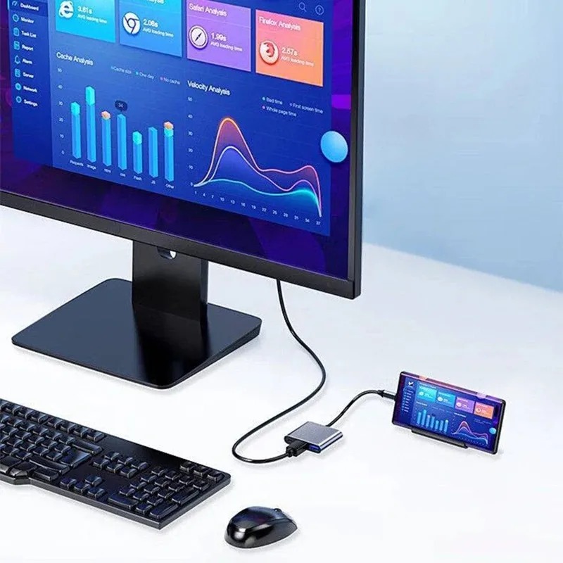 USB C HUB 3in1 Type C 3.0 to H - огляд і ціна Docking Station Usb C