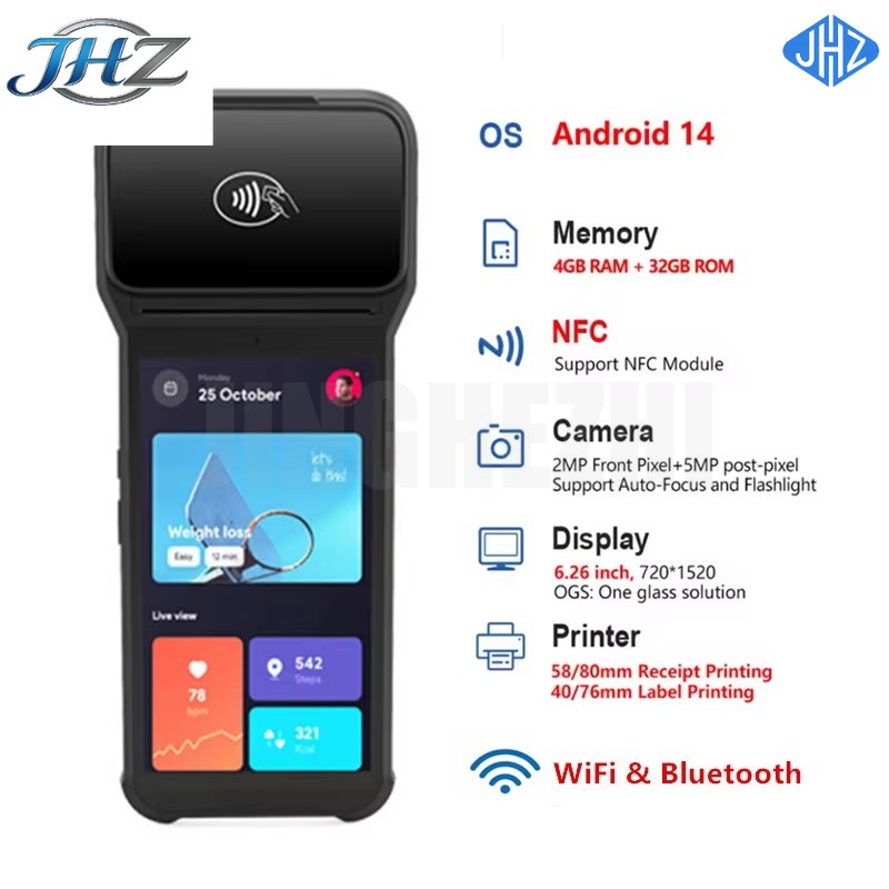 JHZ for Z93 Handheld Android C - огляд і ціна Pos Terminal Android