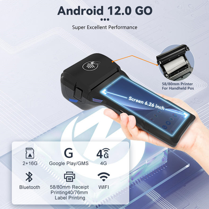 JHZ for Z93 Handheld Android C - огляд і ціна Pos Terminal Android