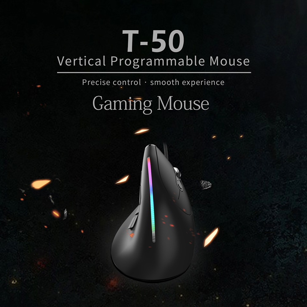 ZELOTES Gaming USB Wired Mice  - огляд і ціна Ergonomic Mouse Vertical