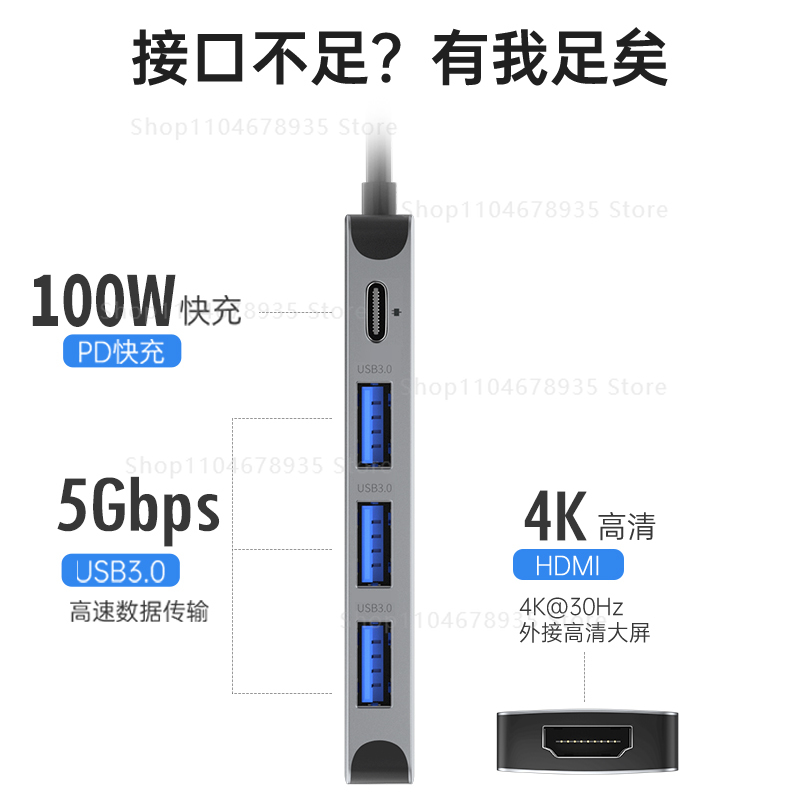 HDMI USB C Hub for MacBook Pro - огляд і ціна Docking Station Usb C