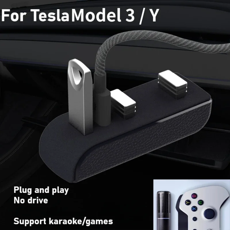 4-in-1 Glove Box Docking Stati - огляд і ціна Docking Station Usb C